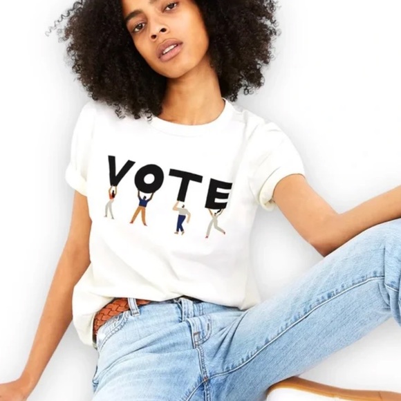 Madewell Tops - Madewell Vote Graphic Tee